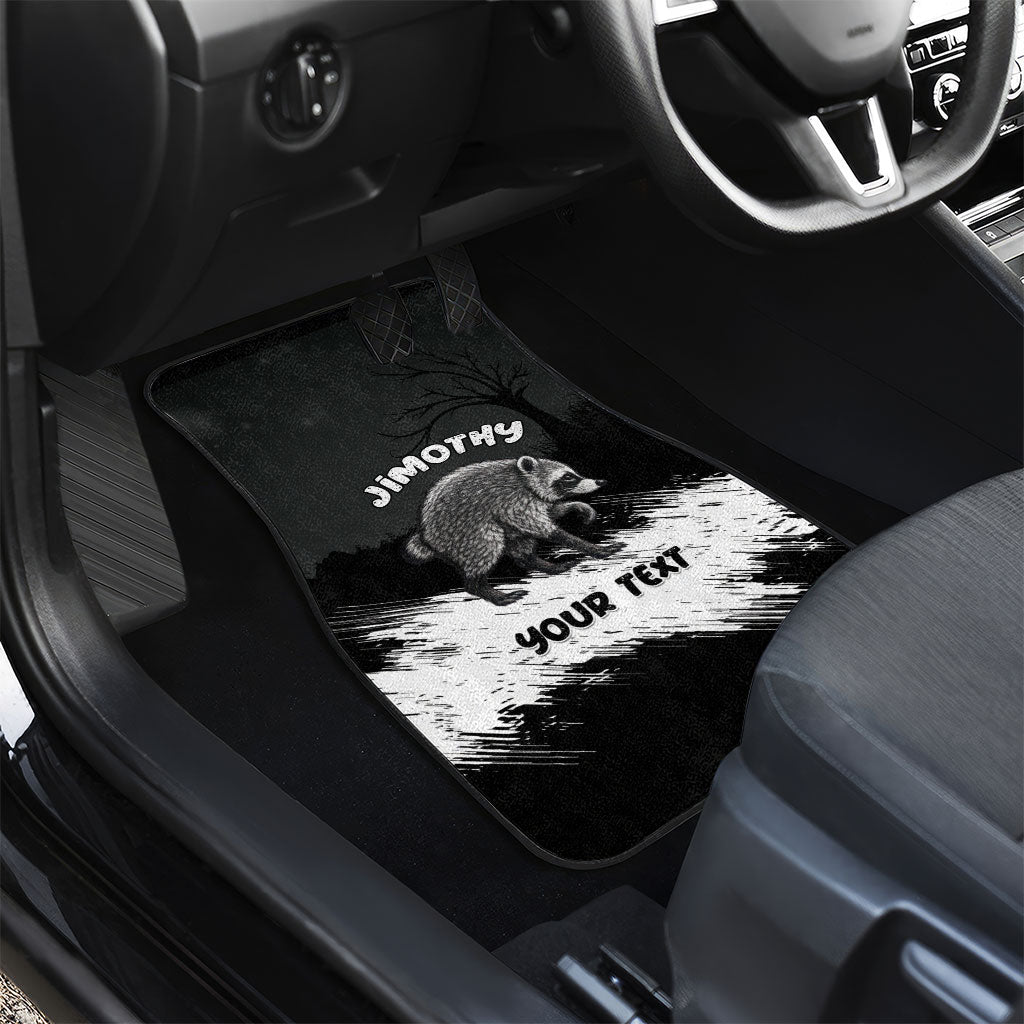 Personalized Jimothy Raccoon Seattle 2026 Car Mats Lord Of The Alley Master Of The Night