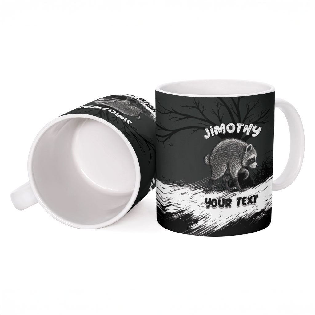 Personalized Jimothy Raccoon Seattle 2026 Ceramic Mug Lord Of The Alley Master Of The Night