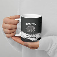 Personalized Jimothy Raccoon Seattle 2026 Ceramic Mug Lord Of The Alley Master Of The Night