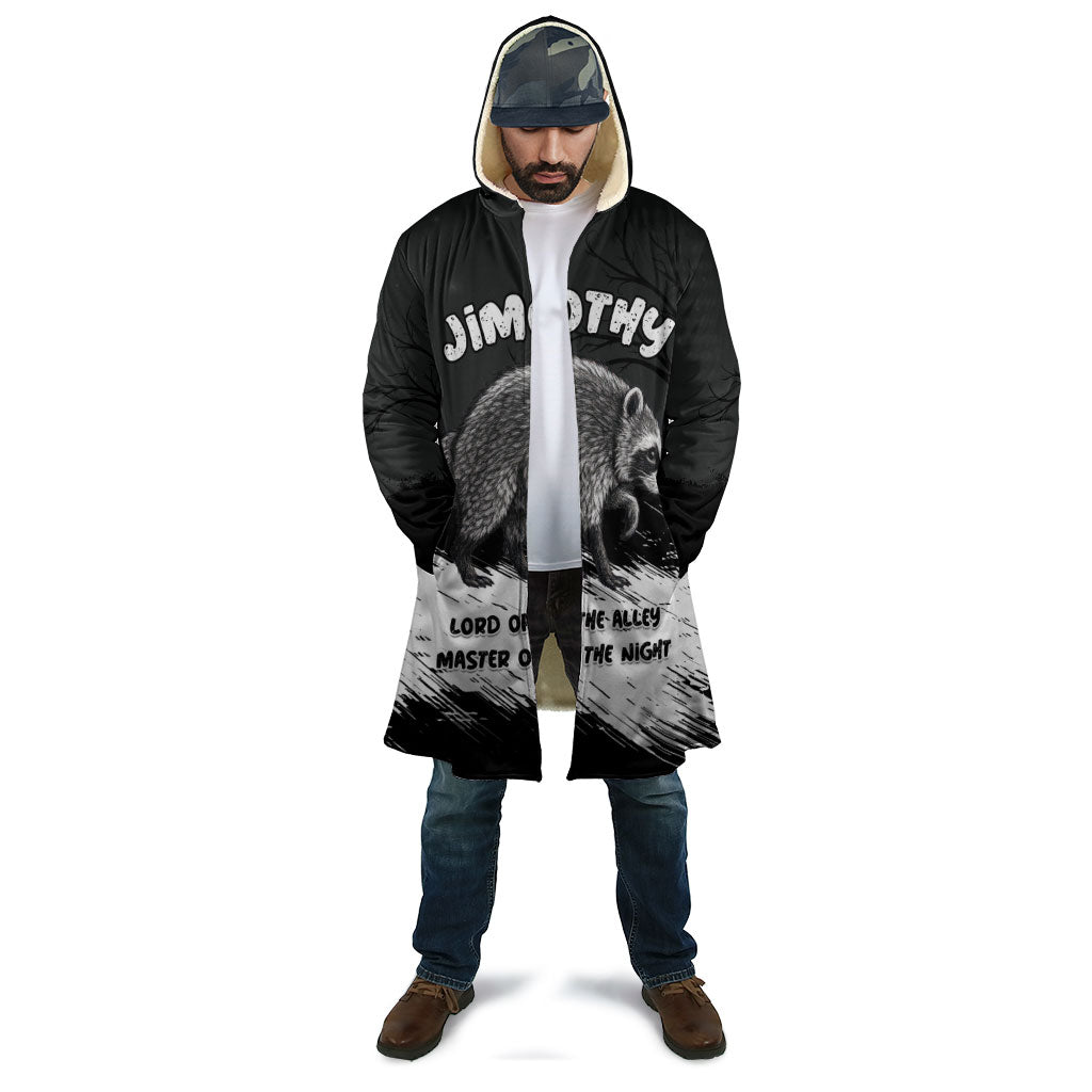 Personalized Jimothy Raccoon Seattle 2026 Cloak Lord Of The Alley Master Of The Night