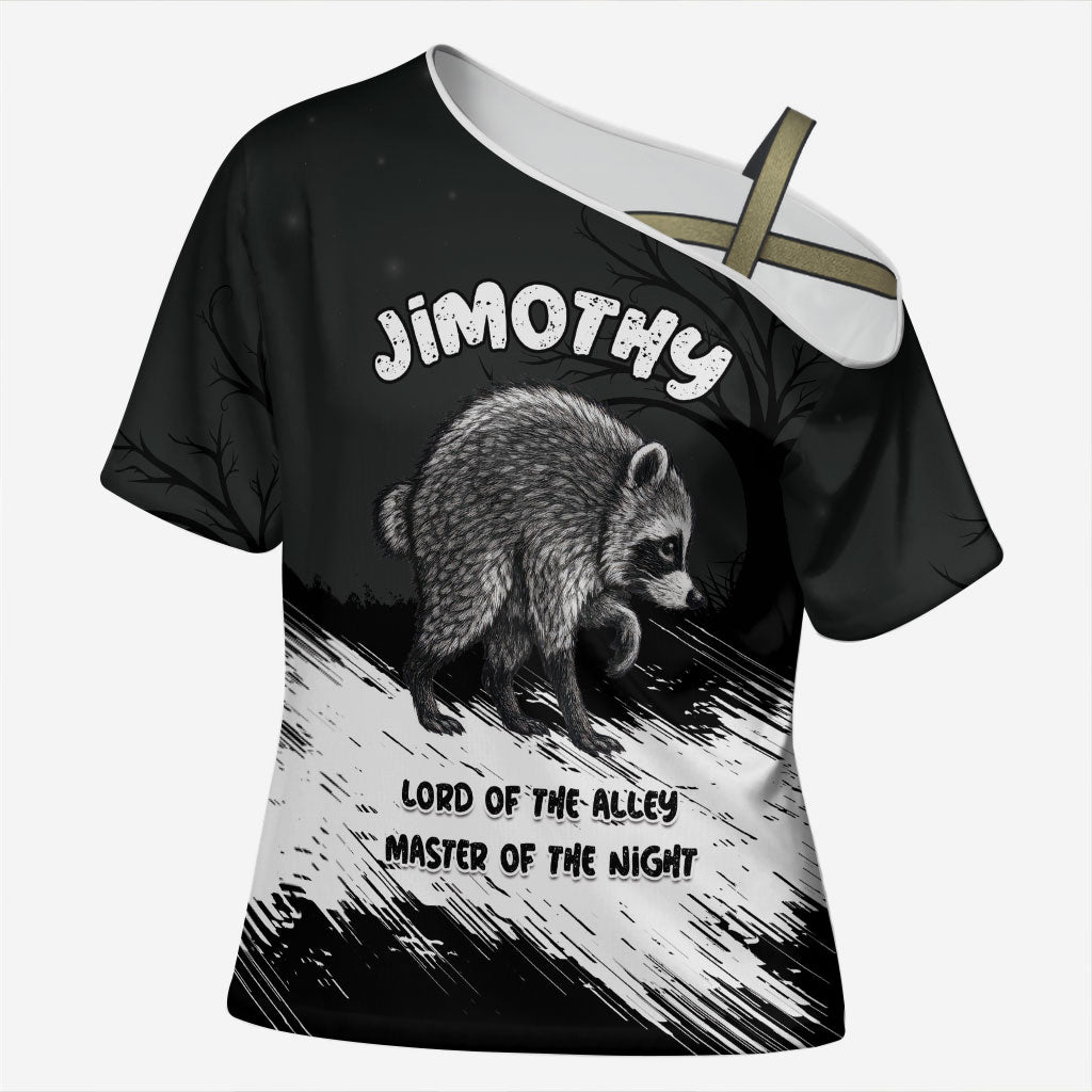 Personalized Jimothy Raccoon Seattle 2026 Cross Shoulder Shirt Lord Of The Alley Master Of The Night