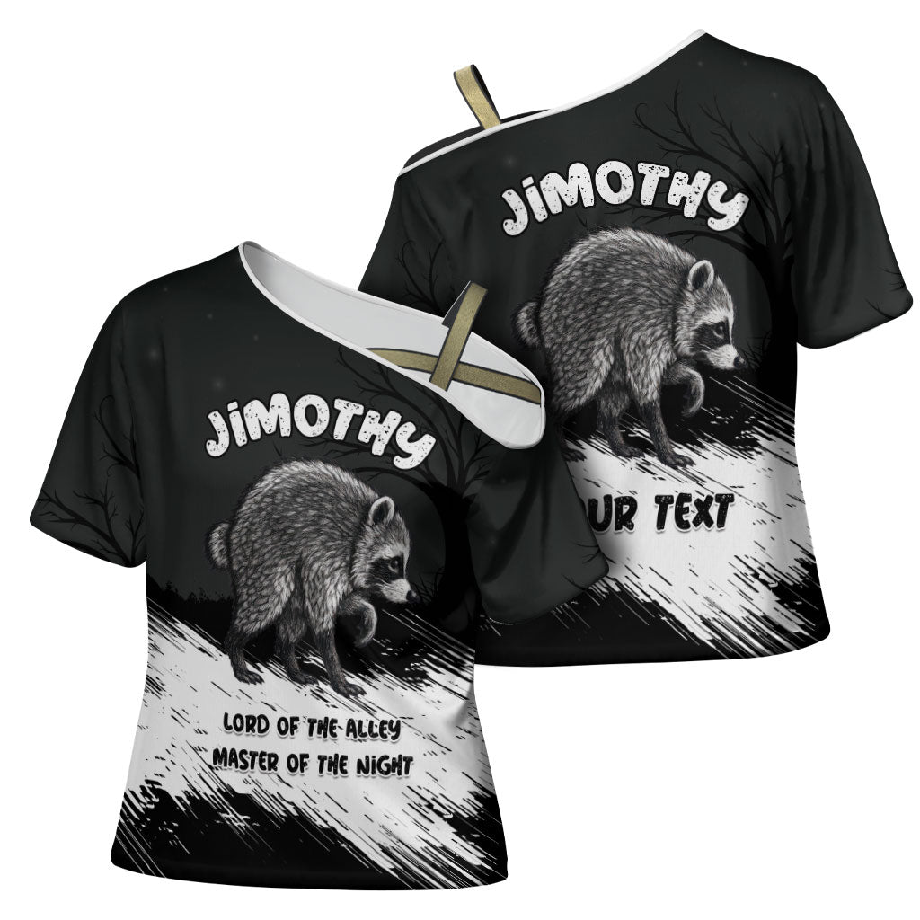 Personalized Jimothy Raccoon Seattle 2026 Cross Shoulder Shirt Lord Of The Alley Master Of The Night