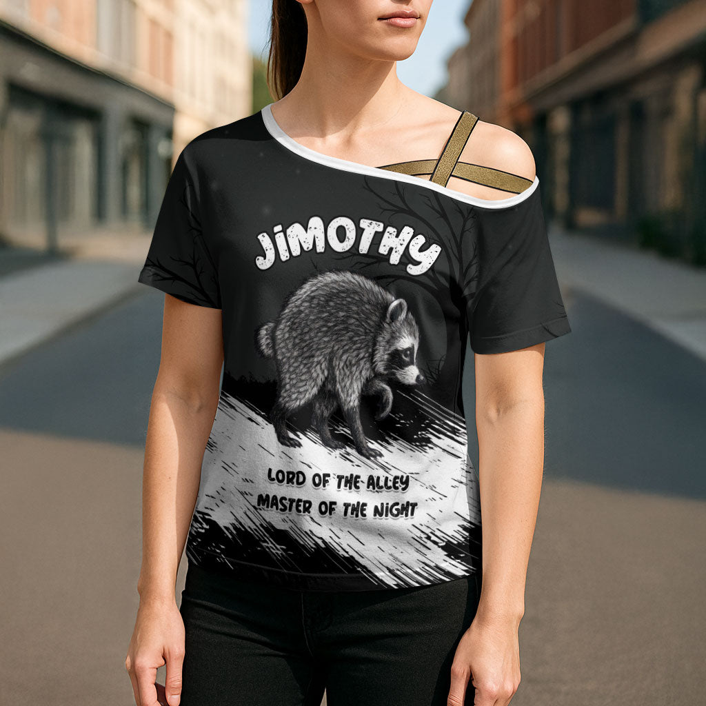 Personalized Jimothy Raccoon Seattle 2026 Cross Shoulder Shirt Lord Of The Alley Master Of The Night