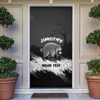 Personalized Jimothy Raccoon Seattle 2026 Door Cover Lord Of The Alley Master Of The Night