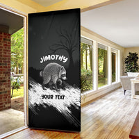 Personalized Jimothy Raccoon Seattle 2026 Door Cover Lord Of The Alley Master Of The Night
