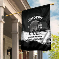 Jimothy Raccoon Seattle 2026 Garden Flag Lord Of The Alley Master Of The Night