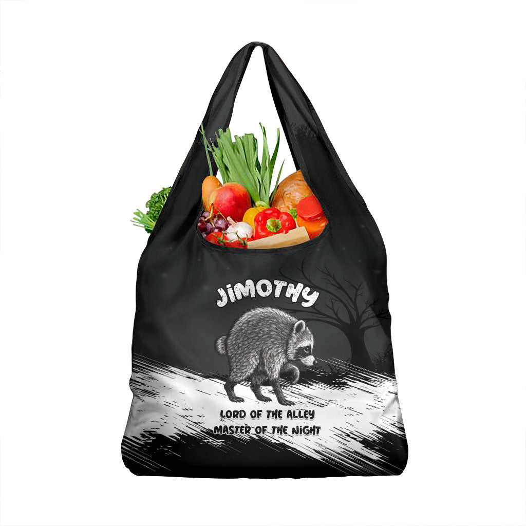 Jimothy Raccoon Seattle 2026 Grocery Bag Lord Of The Alley Master Of The Night