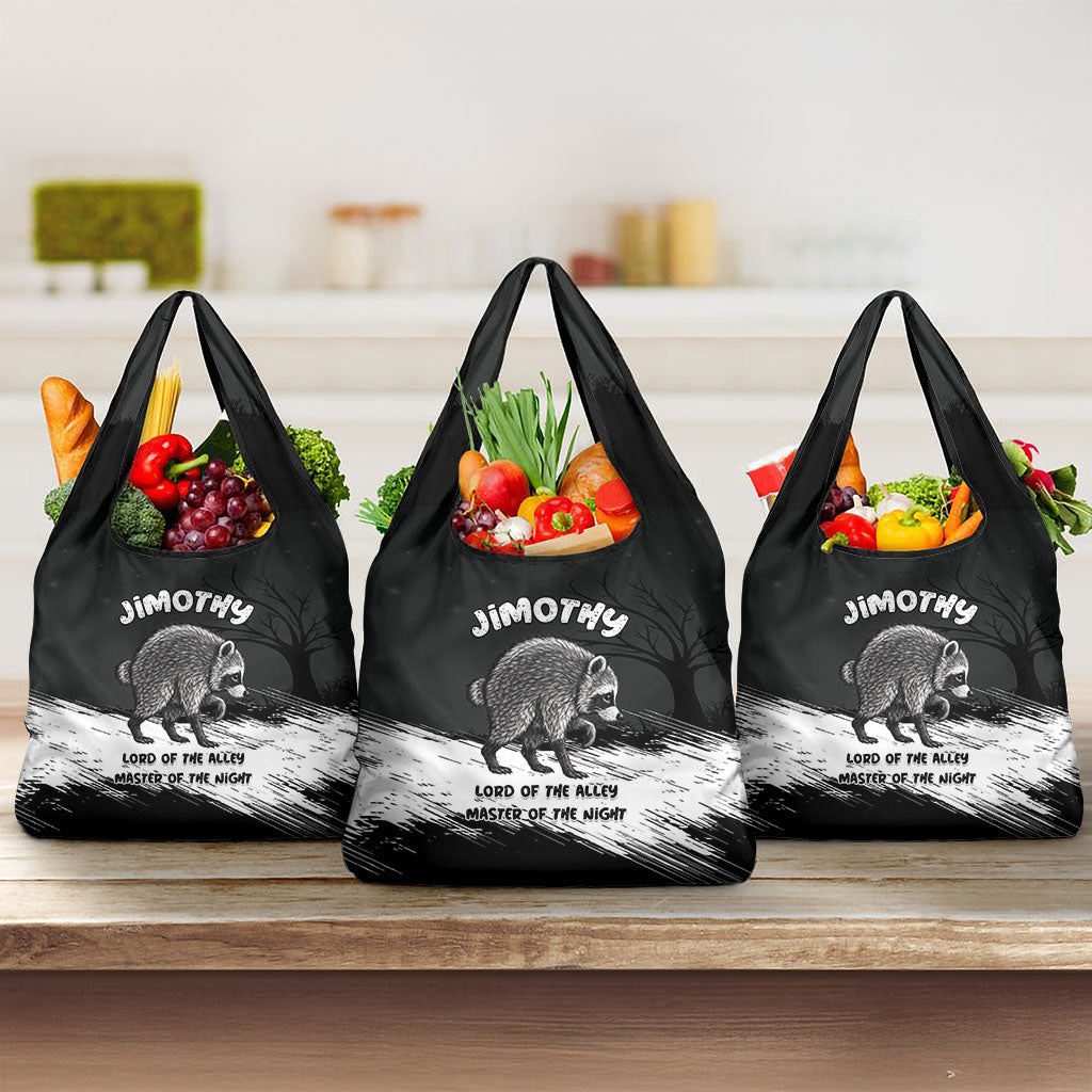 Jimothy Raccoon Seattle 2026 Grocery Bag Lord Of The Alley Master Of The Night