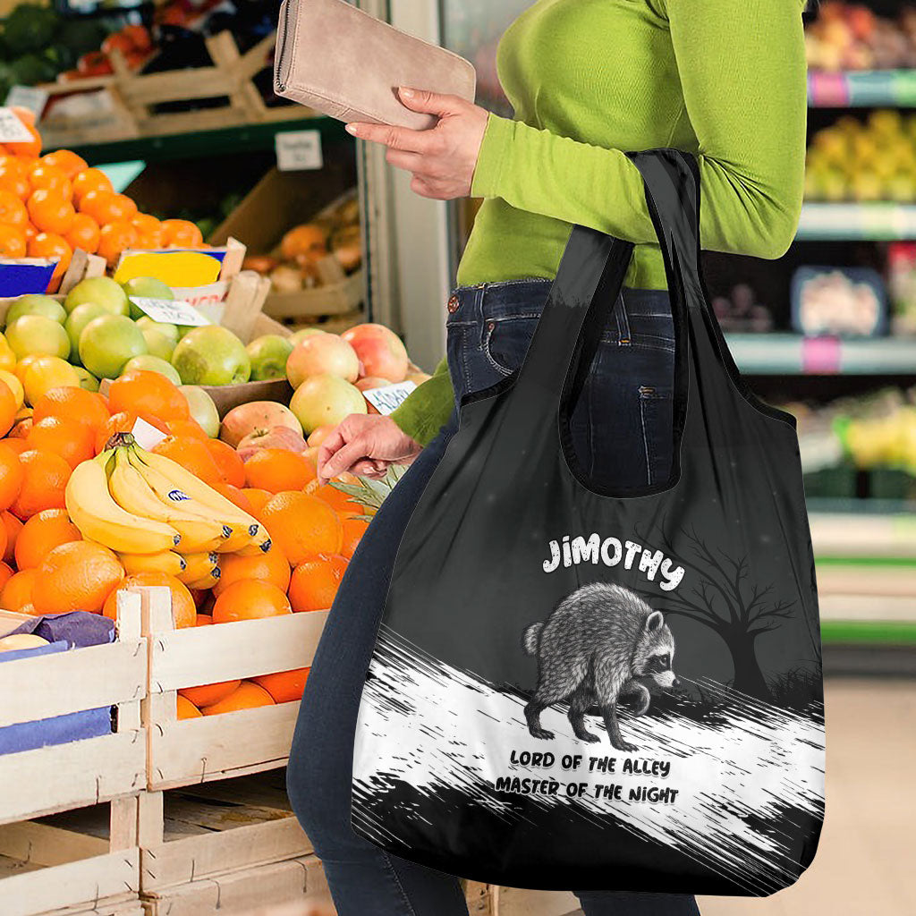 Jimothy Raccoon Seattle 2026 Grocery Bag Lord Of The Alley Master Of The Night