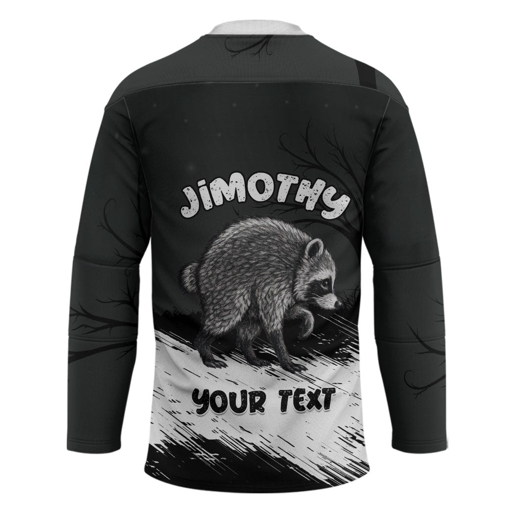 Personalized Jimothy Raccoon Seattle 2026 Hockey Jersey Lord Of The Alley Master Of The Night