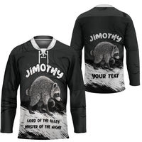 Personalized Jimothy Raccoon Seattle 2026 Hockey Jersey Lord Of The Alley Master Of The Night