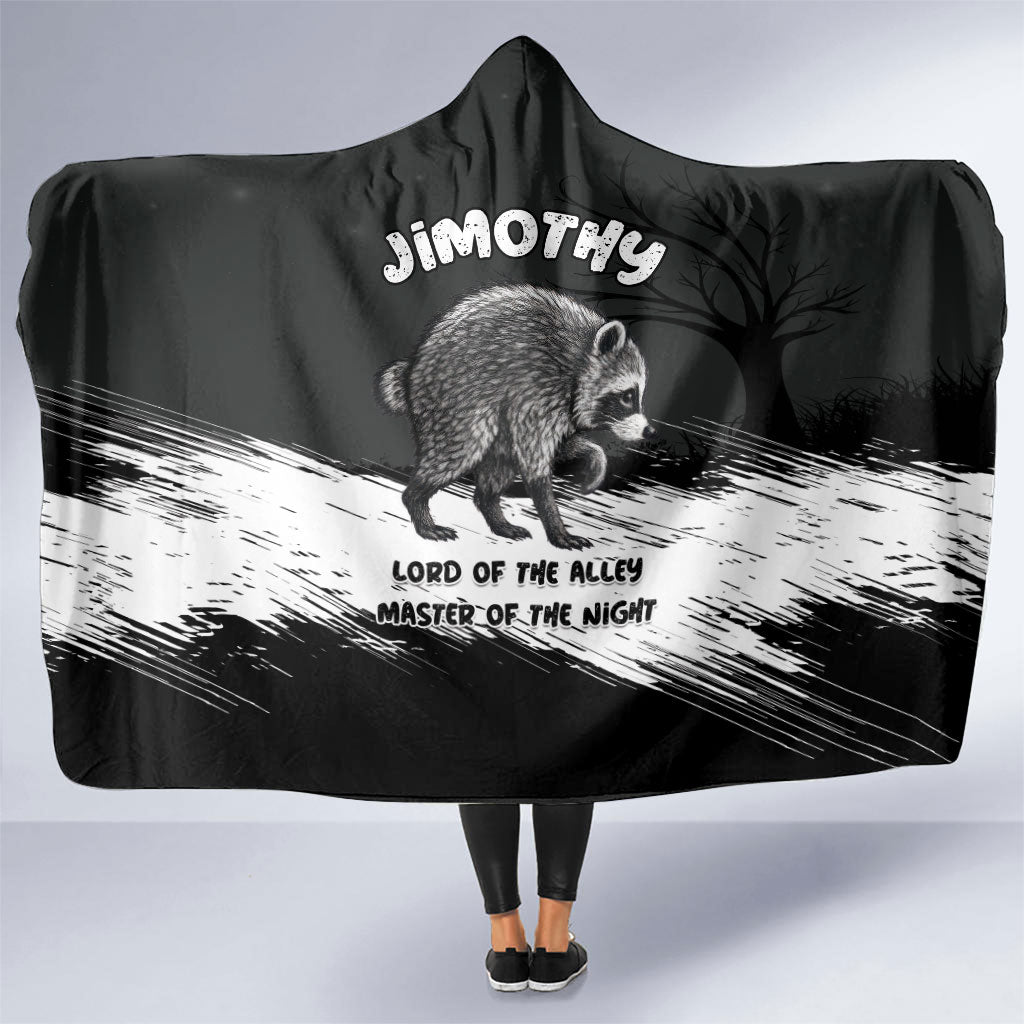 Jimothy Raccoon Seattle 2026 Hooded Blanket Lord Of The Alley Master Of The Night
