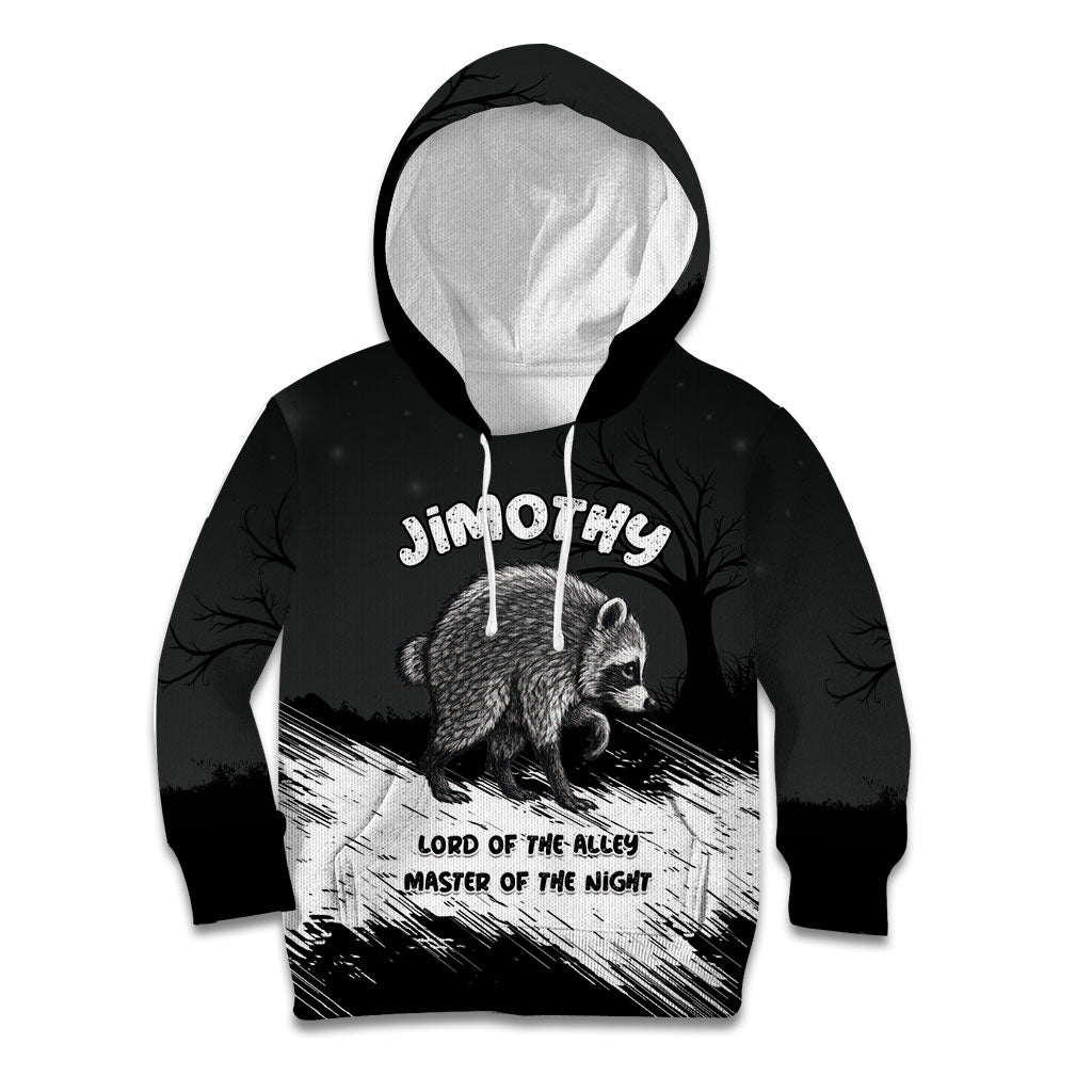 Personalized Jimothy Raccoon Seattle 2026 Kid Hoodie Lord Of The Alley Master Of The Night