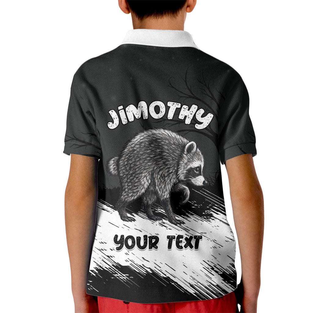 Personalized Jimothy Raccoon Seattle 2026 Kid Polo Shirt Lord Of The Alley Master Of The Night