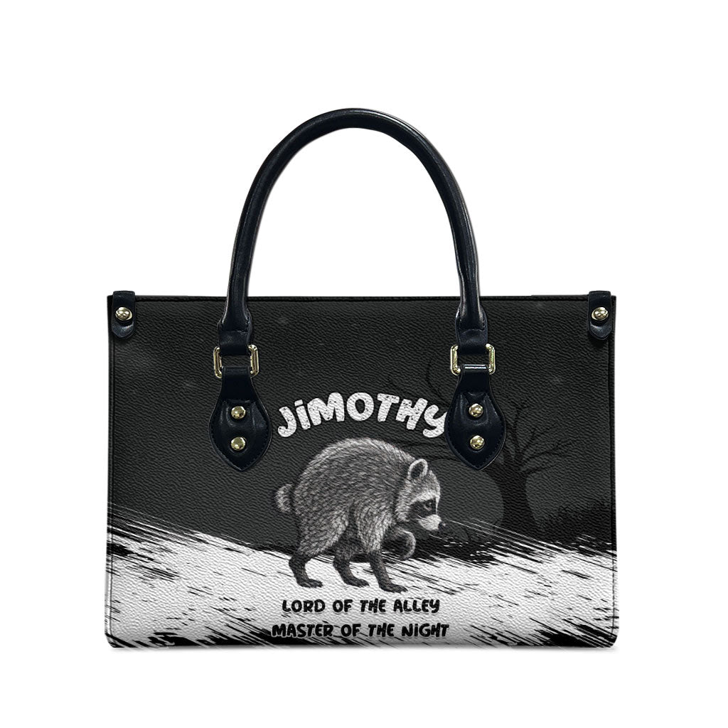 Jimothy Raccoon Seattle 2026 Leather Bag Lord Of The Alley Master Of The Night