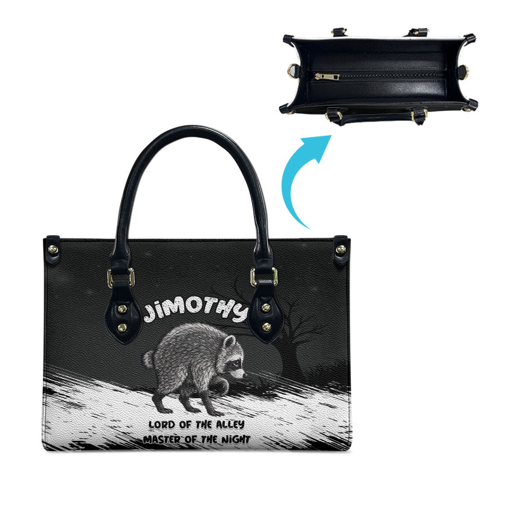 Jimothy Raccoon Seattle 2026 Leather Bag Lord Of The Alley Master Of The Night