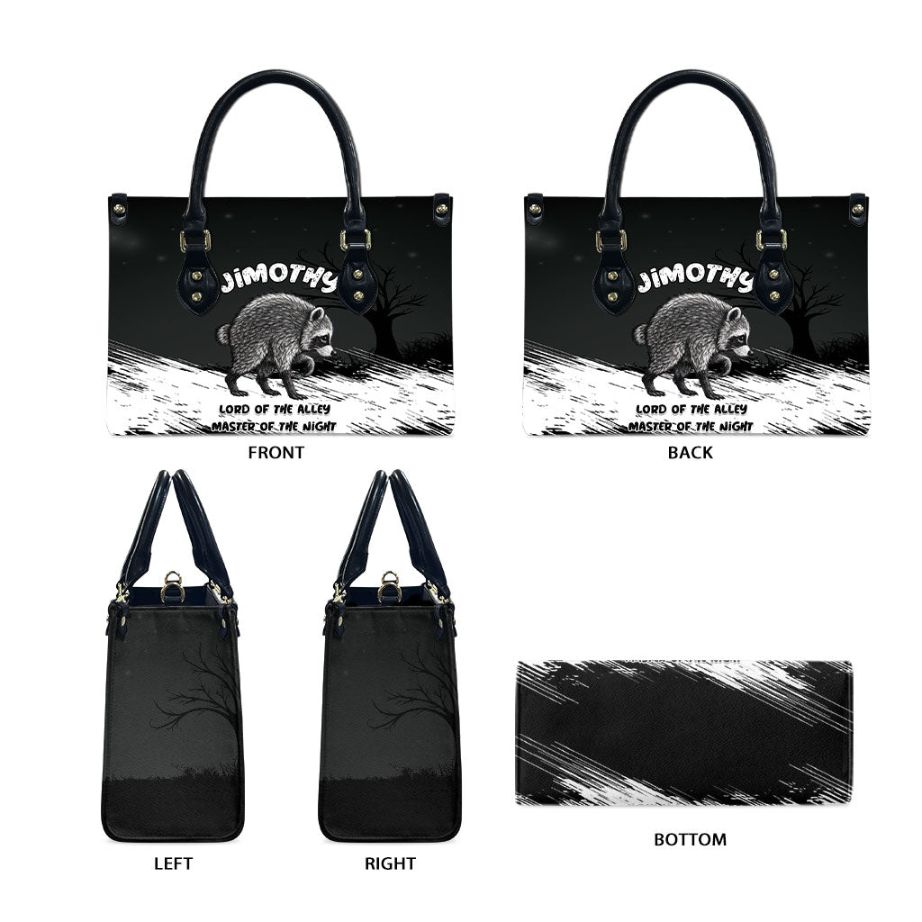 Jimothy Raccoon Seattle 2026 Leather Bag Lord Of The Alley Master Of The Night