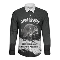 Personalized Jimothy Raccoon Seattle 2026 Long Sleeve Button Shirt Lord Of The Alley Master Of The Night