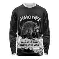 Personalized Jimothy Raccoon Seattle 2026 Long Sleeve Shirt Lord Of The Alley Master Of The Night