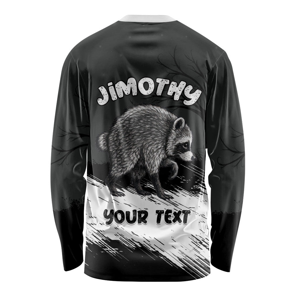 Personalized Jimothy Raccoon Seattle 2026 Long Sleeve Shirt Lord Of The Alley Master Of The Night