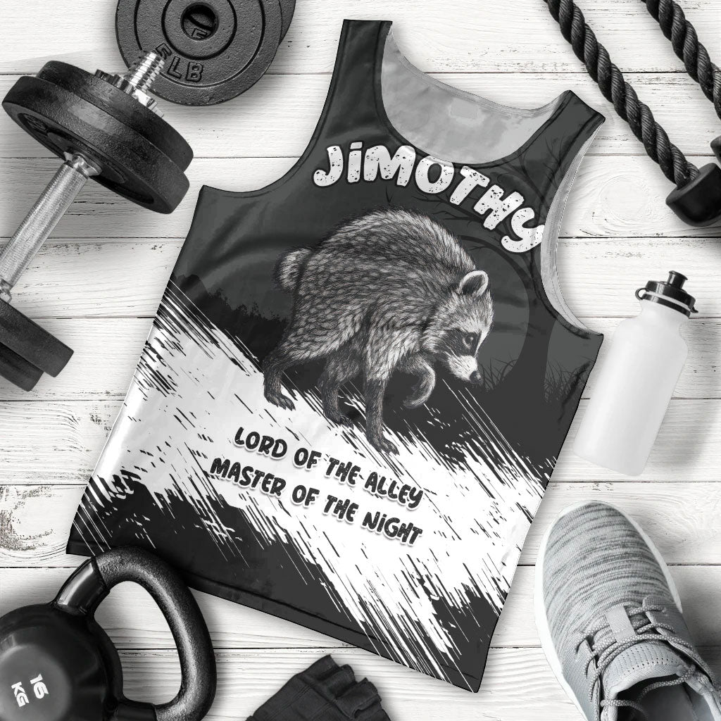 Personalized Jimothy Raccoon Seattle 2026 Men Tank Top Lord Of The Alley Master Of The Night