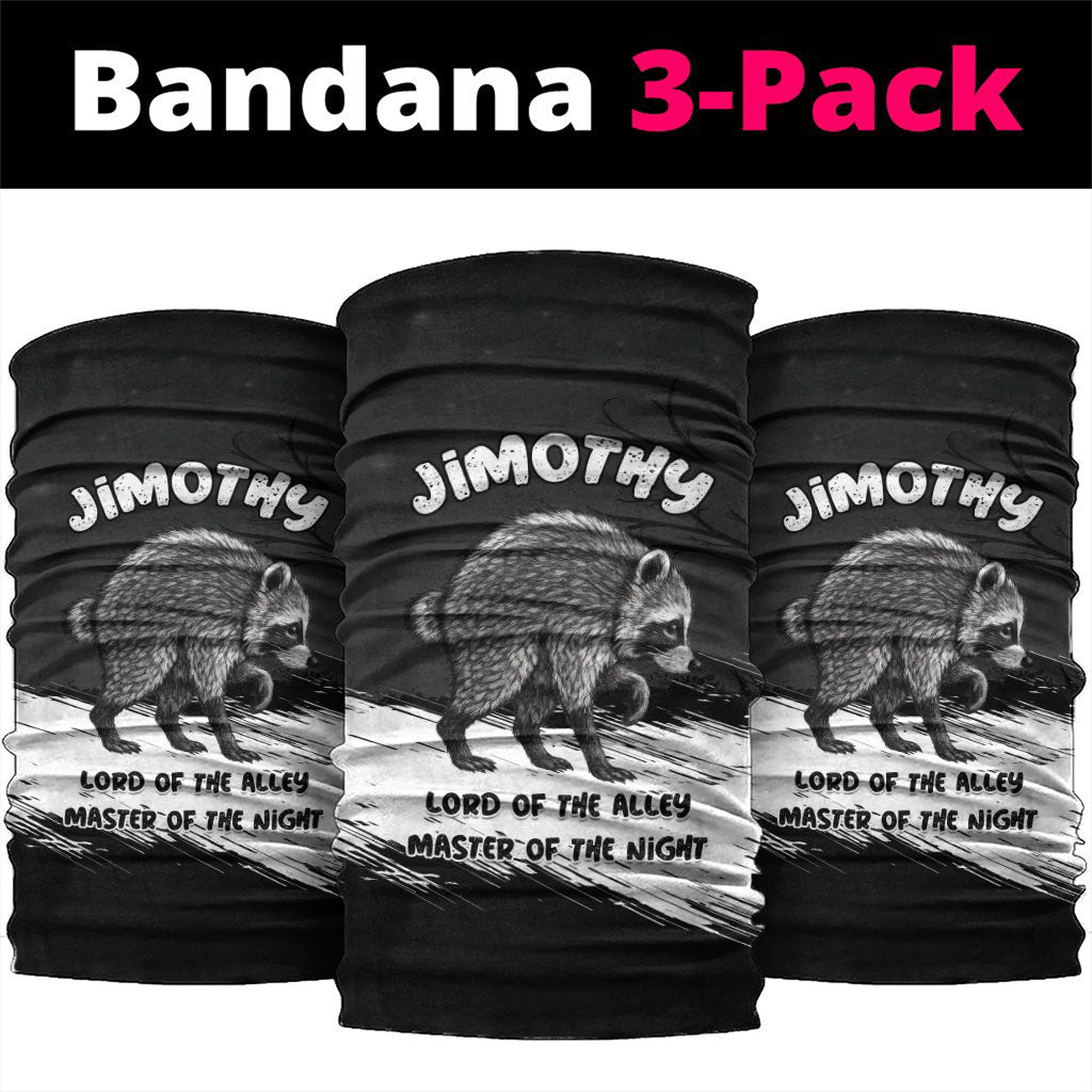 Jimothy Raccoon Seattle 2026 Neck Gaiter Lord Of The Alley Master Of The Night