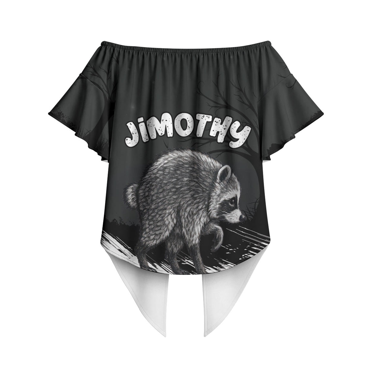 Personalized Jimothy Raccoon Seattle 2026 Off Shoulder Wrap Waist Top Lord Of The Alley Master Of The Night