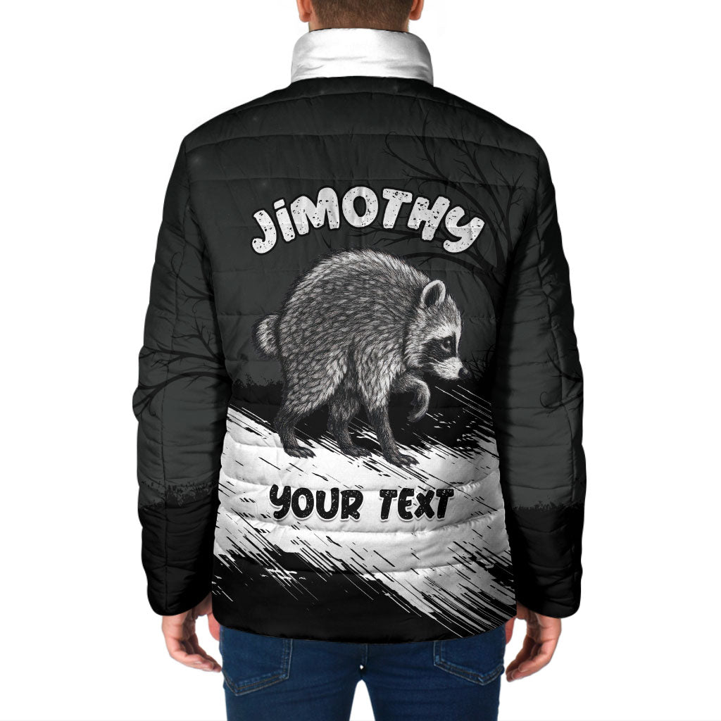 Personalized Jimothy Raccoon Seattle 2026 Padded Jacket Lord Of The Alley Master Of The Night
