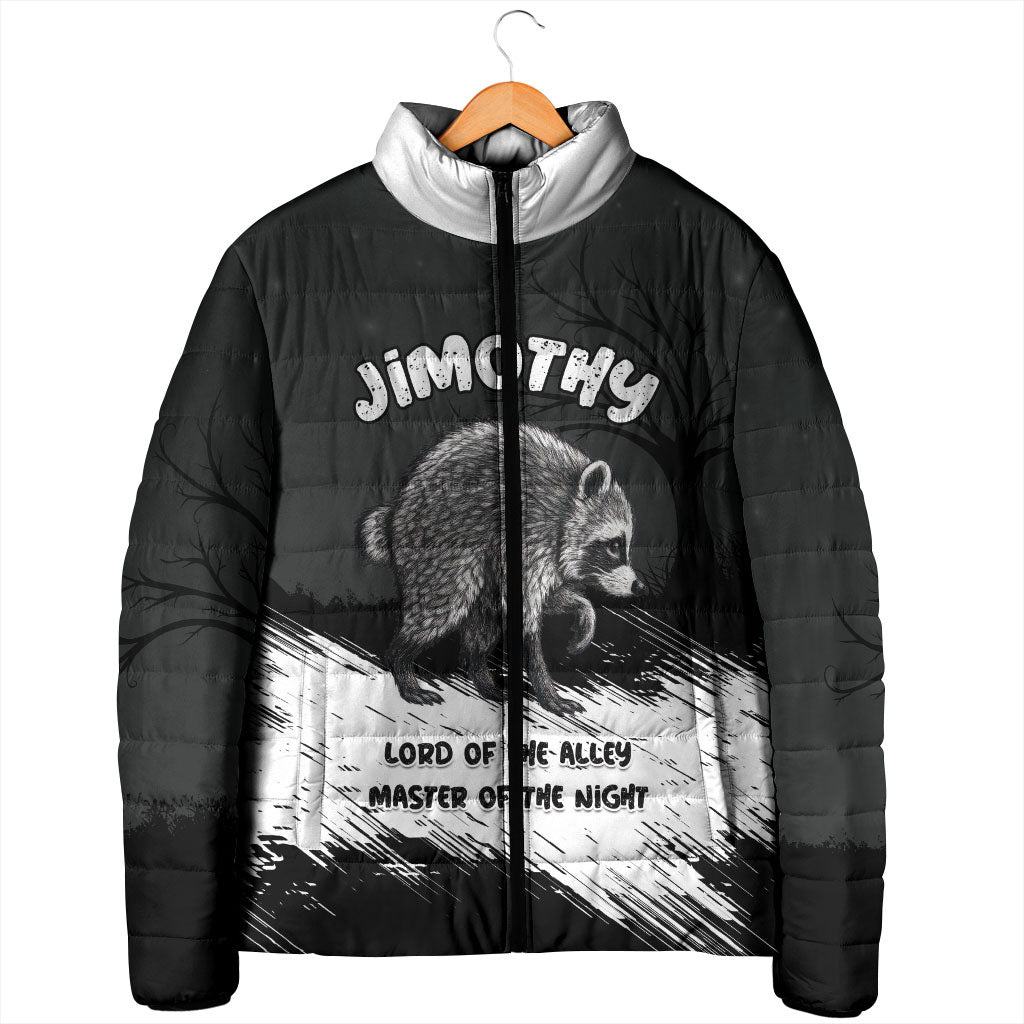 Personalized Jimothy Raccoon Seattle 2026 Padded Jacket Lord Of The Alley Master Of The Night