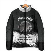 Personalized Jimothy Raccoon Seattle 2026 Padded Jacket Lord Of The Alley Master Of The Night