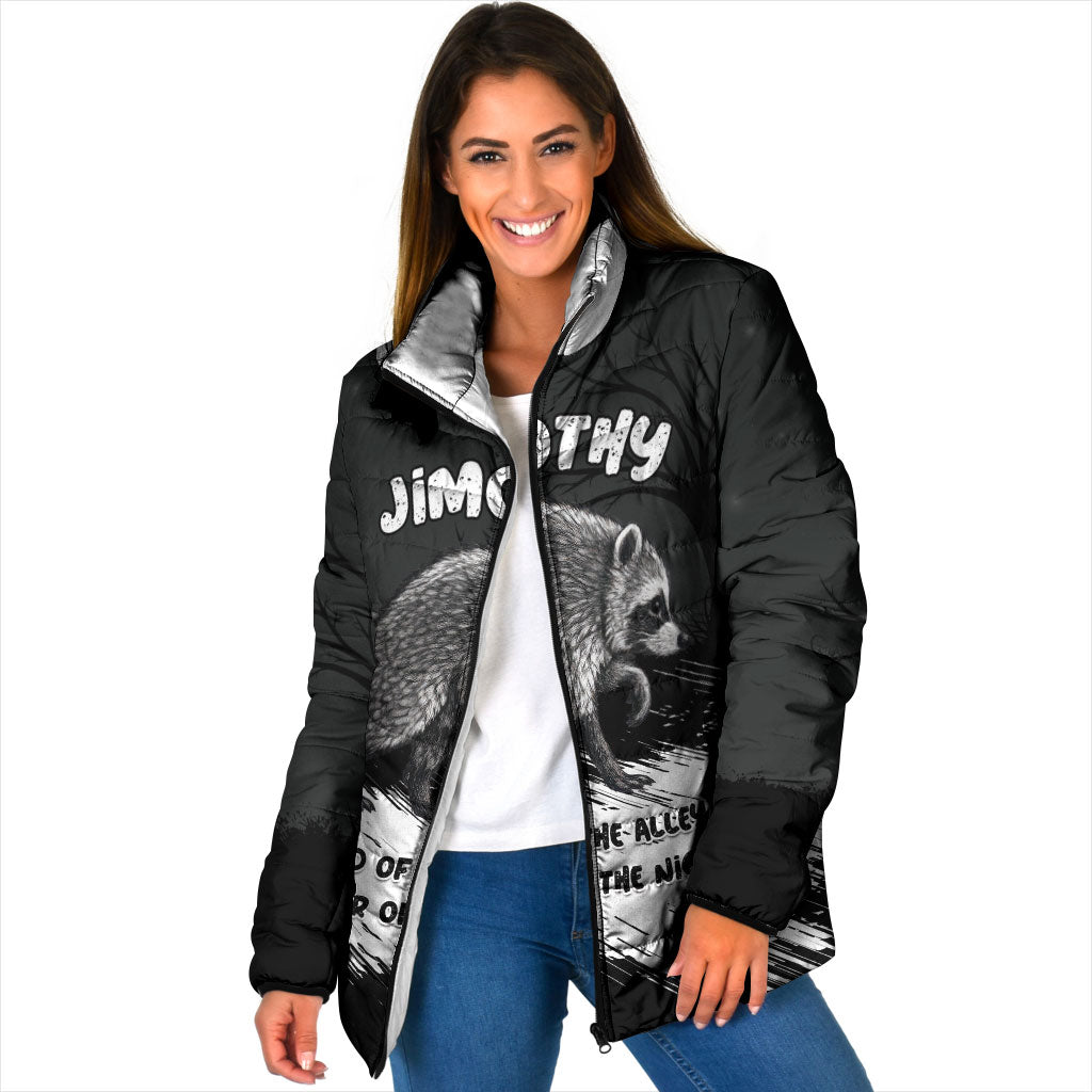 Personalized Jimothy Raccoon Seattle 2026 Padded Jacket Lord Of The Alley Master Of The Night