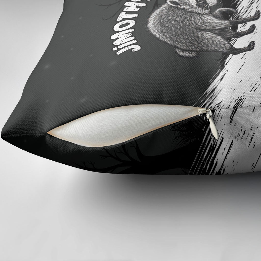 Jimothy Raccoon Seattle 2026 Pillow Cover Lord Of The Alley Master Of The Night