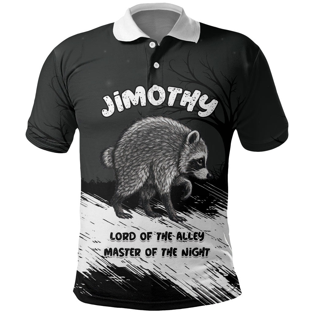 Personalized Jimothy Raccoon Seattle 2026 Polo Shirt Lord Of The Alley Master Of The Night