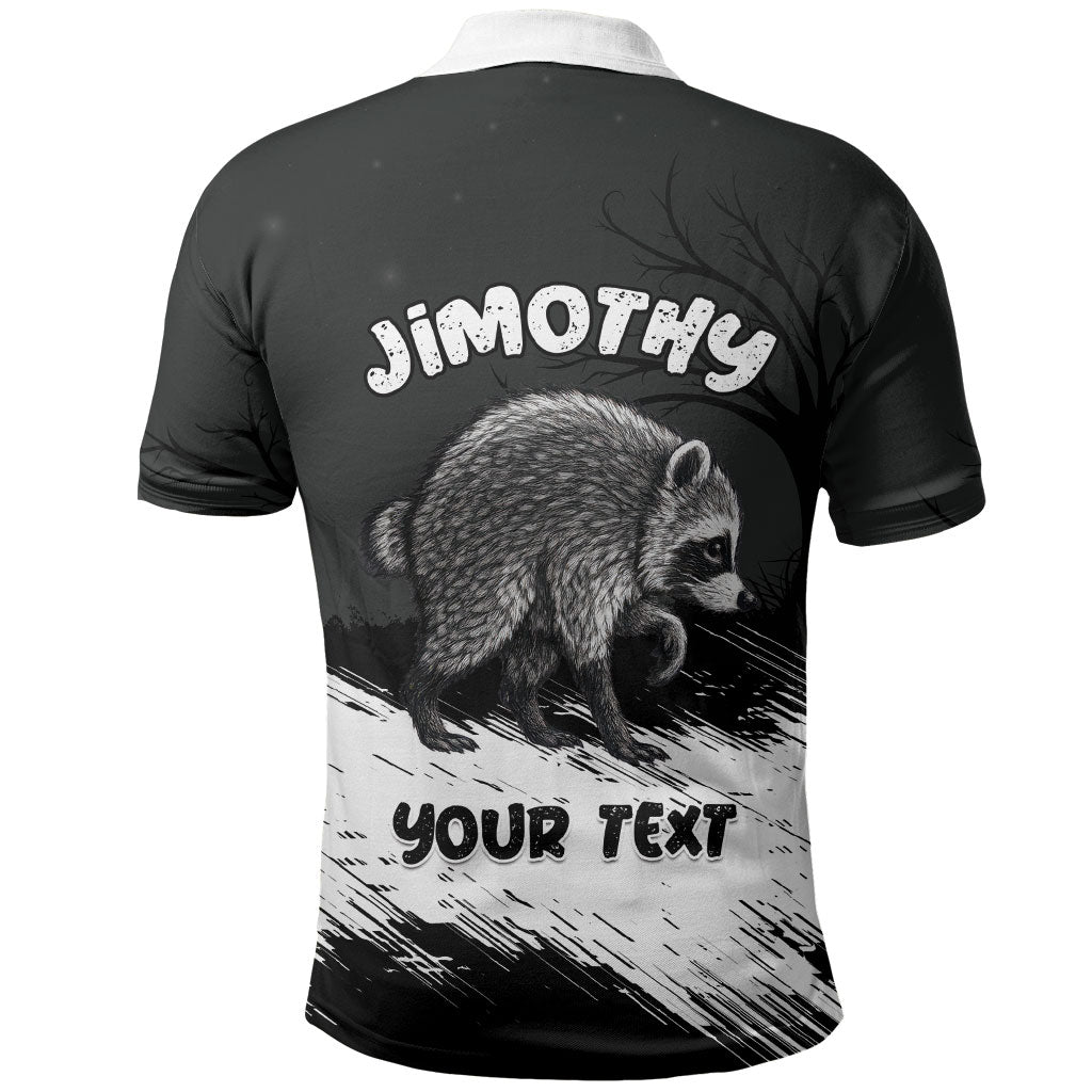 Personalized Jimothy Raccoon Seattle 2026 Polo Shirt Lord Of The Alley Master Of The Night