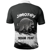 Personalized Jimothy Raccoon Seattle 2026 Polo Shirt Lord Of The Alley Master Of The Night