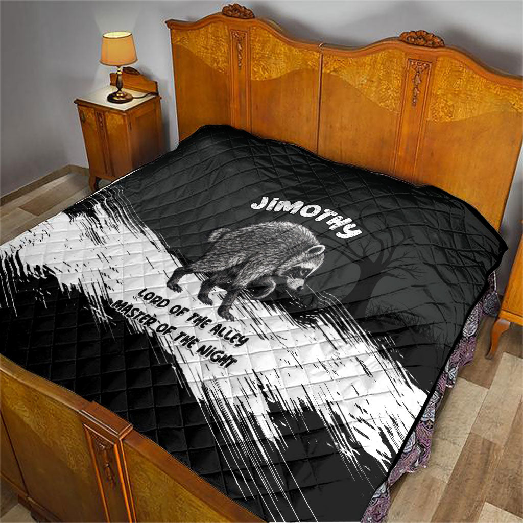 Jimothy Raccoon Seattle 2026 Quilt Lord Of The Alley Master Of The Night