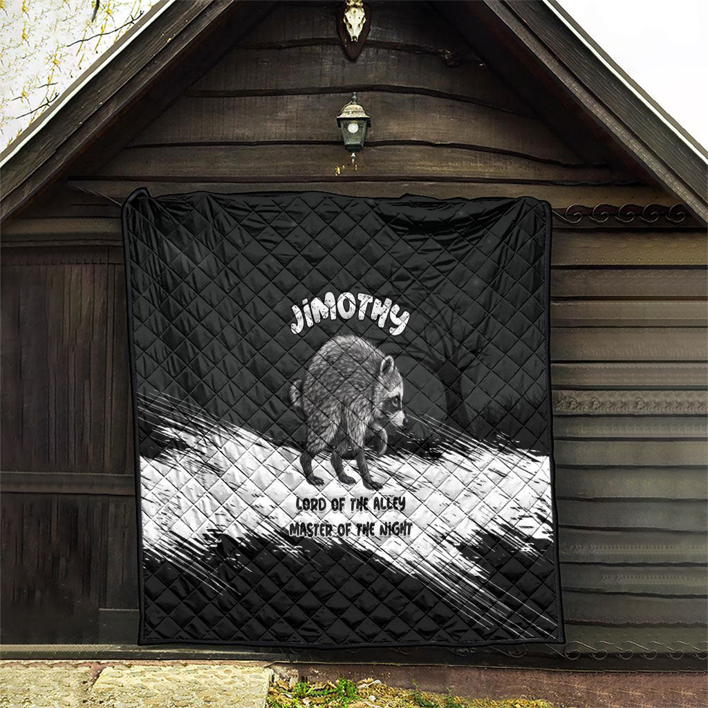 Jimothy Raccoon Seattle 2026 Quilt Lord Of The Alley Master Of The Night