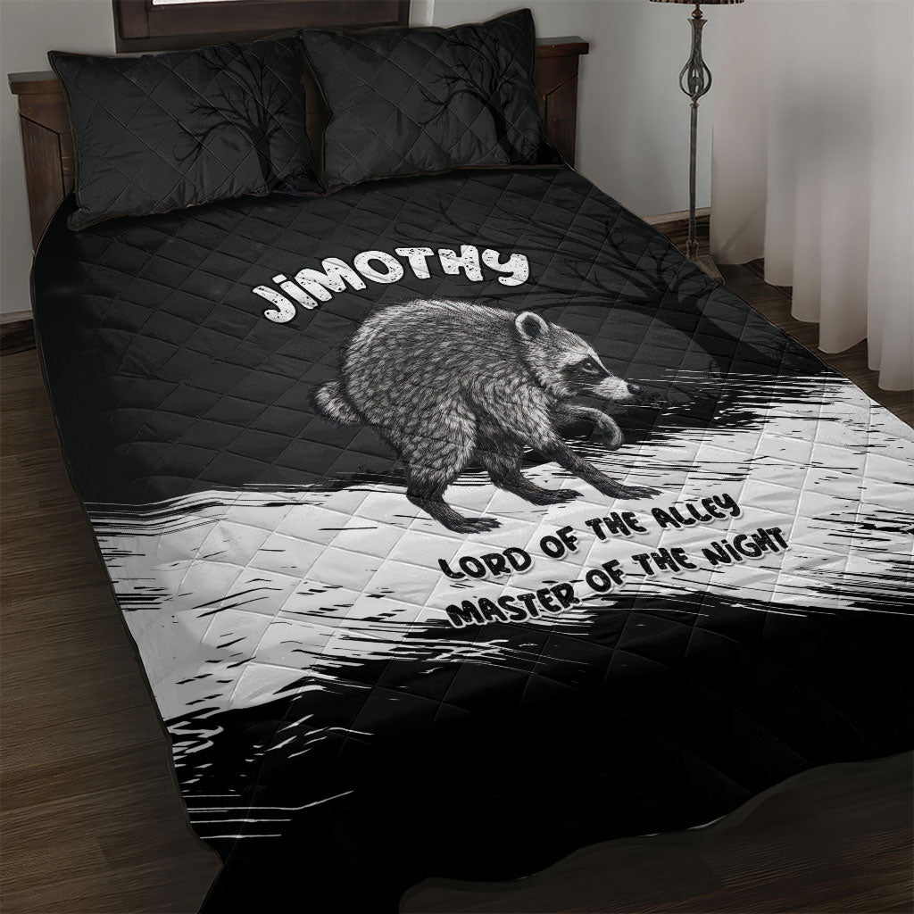 Jimothy Raccoon Seattle 2026 Quilt Bed Set Lord Of The Alley Master Of The Night