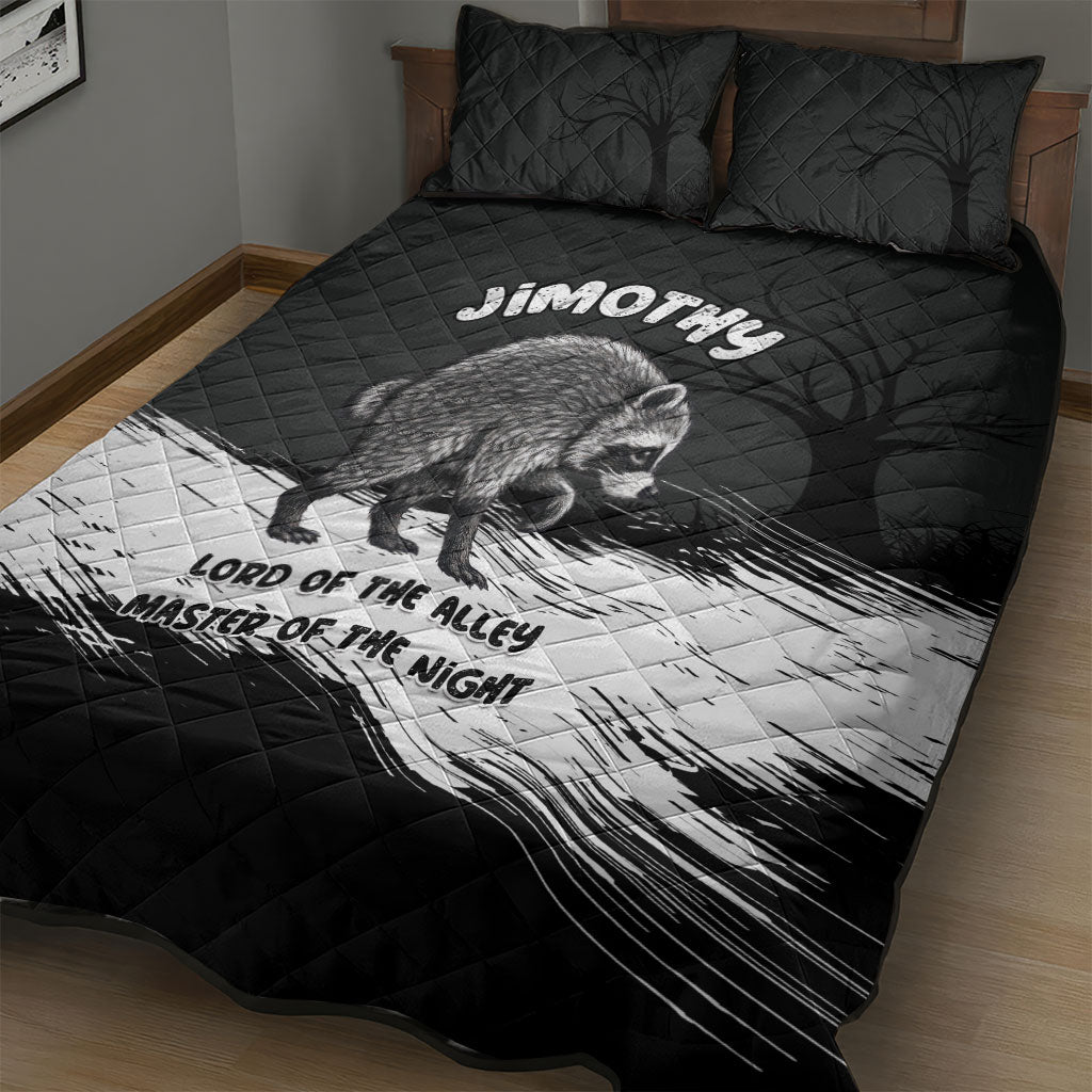Jimothy Raccoon Seattle 2026 Quilt Bed Set Lord Of The Alley Master Of The Night