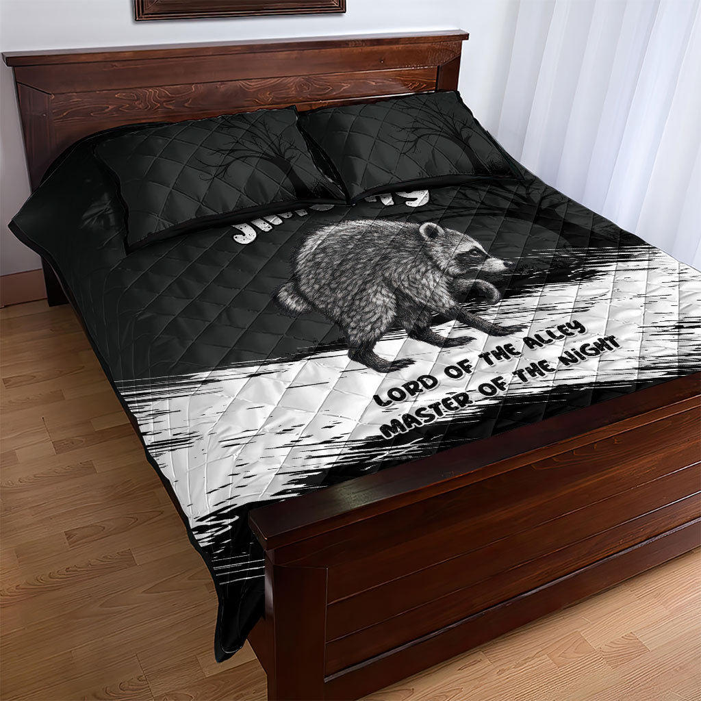 Jimothy Raccoon Seattle 2026 Quilt Bed Set Lord Of The Alley Master Of The Night