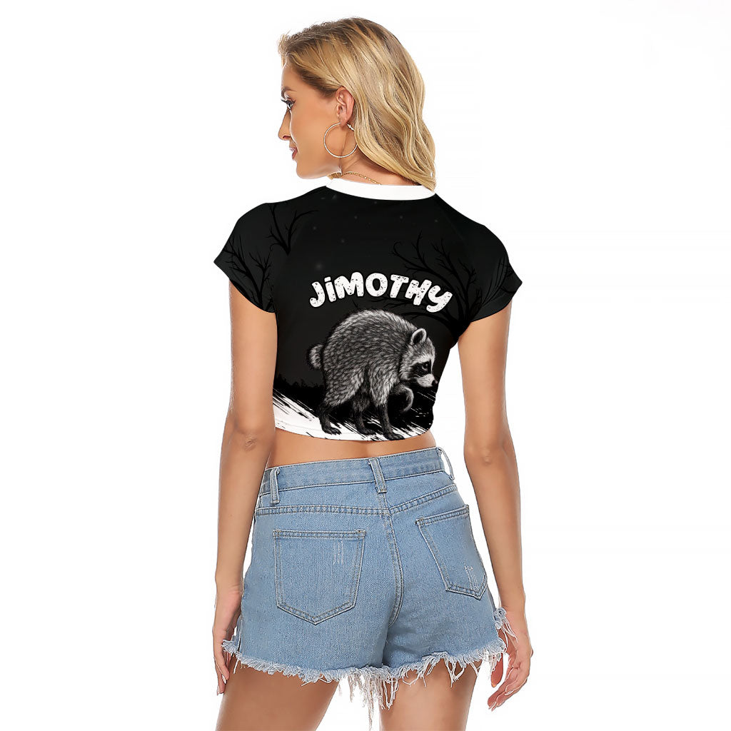 Personalized Jimothy Raccoon Seattle 2026 Raglan Cropped T Shirt Lord Of The Alley Master Of The Night