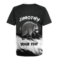 Personalized Jimothy Raccoon Seattle 2026 Rugby Jersey Lord Of The Alley Master Of The Night