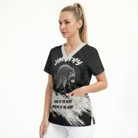 Personalized Jimothy Raccoon Seattle 2026 Scrub Top Lord Of The Alley Master Of The Night