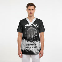 Personalized Jimothy Raccoon Seattle 2026 Scrub Top Lord Of The Alley Master Of The Night