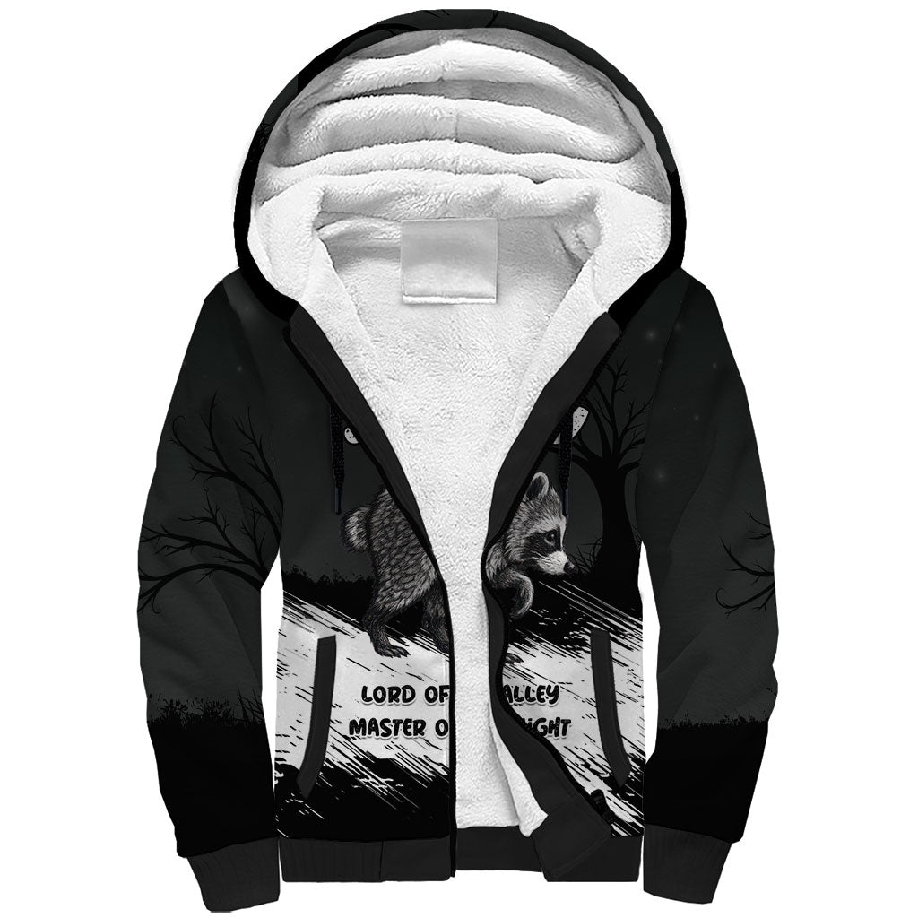 Personalized Jimothy Raccoon Seattle 2026 Sherpa Hoodie Lord Of The Alley Master Of The Night