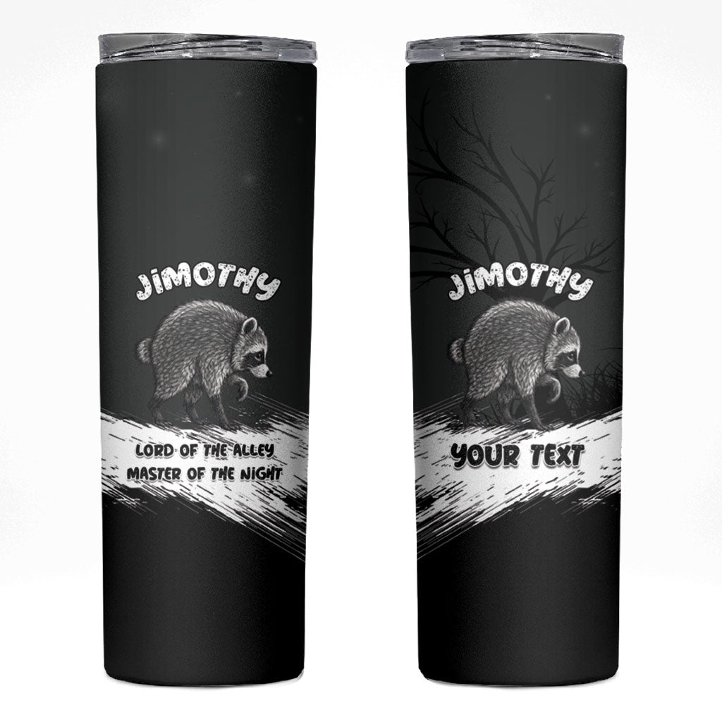 Personalized Jimothy Raccoon Seattle 2026 Skinny Tumbler Lord Of The Alley Master Of The Night