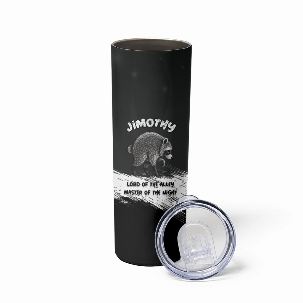 Personalized Jimothy Raccoon Seattle 2026 Skinny Tumbler Lord Of The Alley Master Of The Night