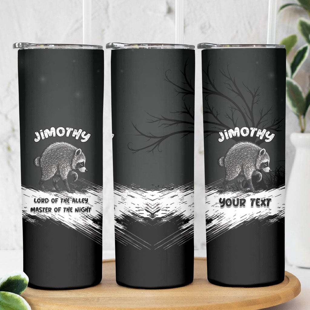 Personalized Jimothy Raccoon Seattle 2026 Skinny Tumbler Lord Of The Alley Master Of The Night