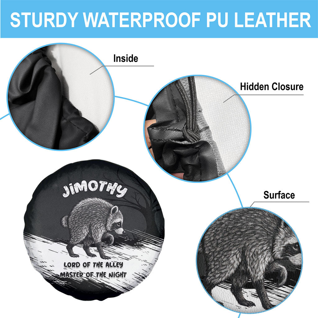 Jimothy Raccoon Seattle 2026 Spare Tire Cover Lord Of The Alley Master Of The Night