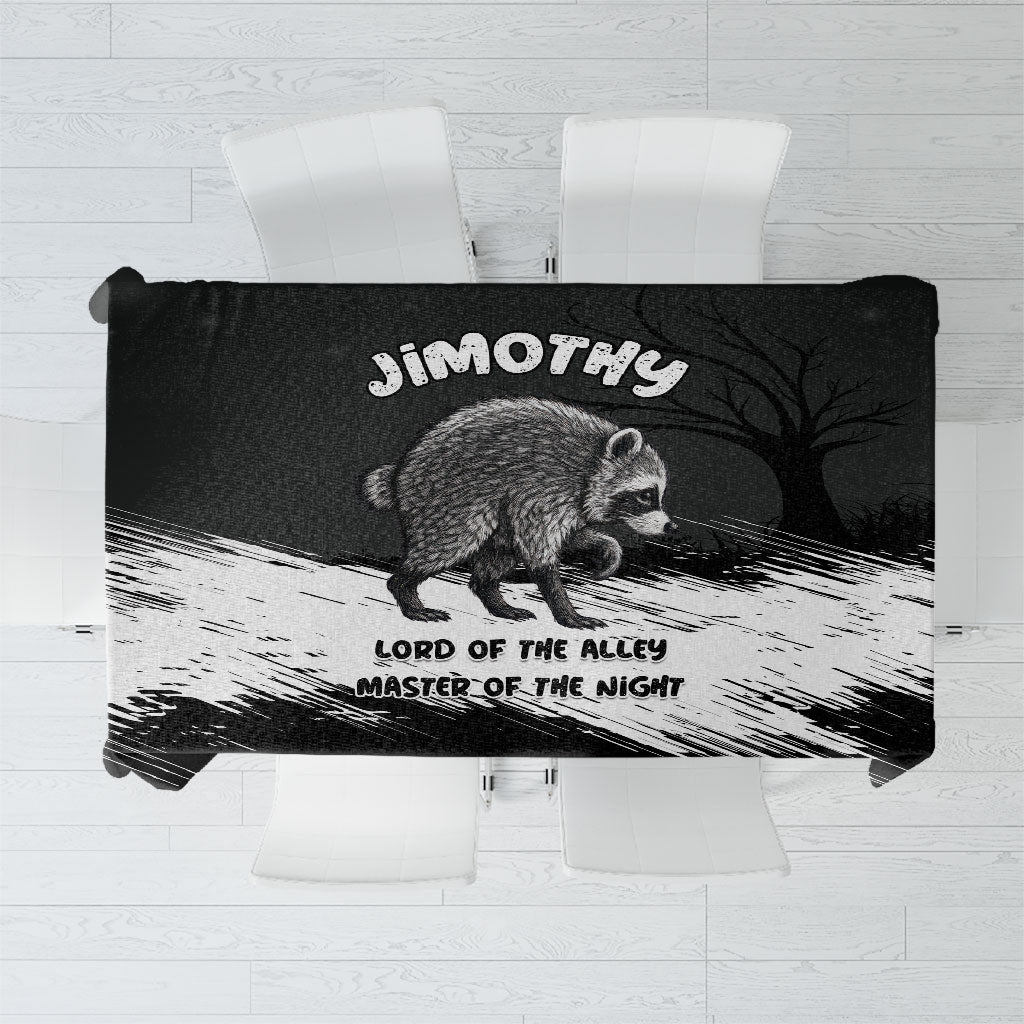 Jimothy Raccoon Seattle 2026 Tablecloth Lord Of The Alley Master Of The Night